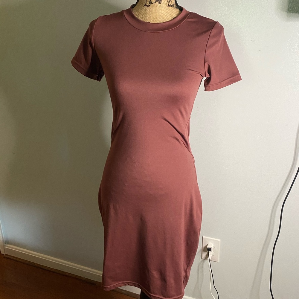 NWOT Buffbunny Fall Freely Dress - Windsor Wine